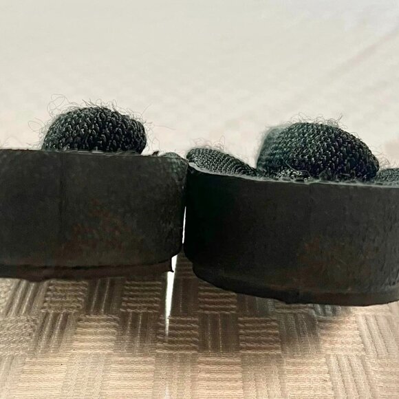 Size 12 Men's Black Fabric Water/Beach Shoes - Like New Condition - Picture 8 of 10